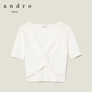 Sandro Paris knit top size 1